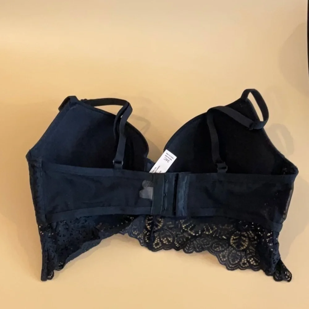 Gillian & O’Malley 2 padded bras navy/black